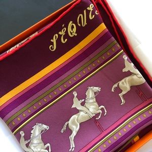 Authentic Hermès scarf Sequences